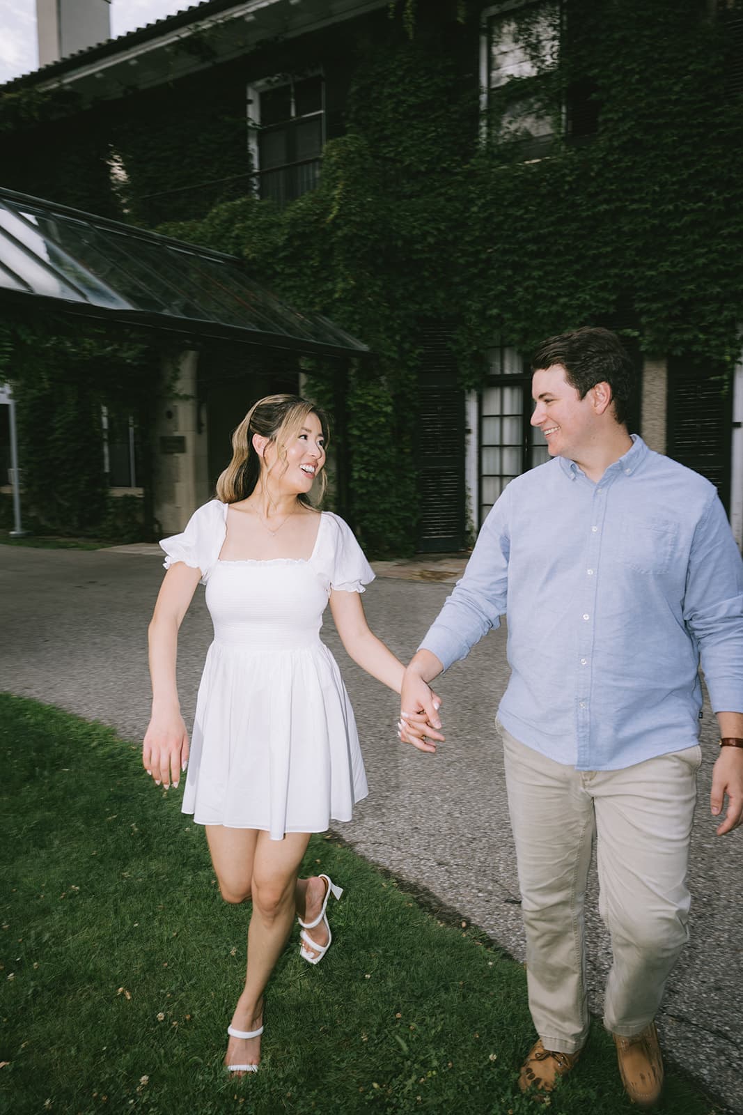 Connor and Mackenzie engagement photo